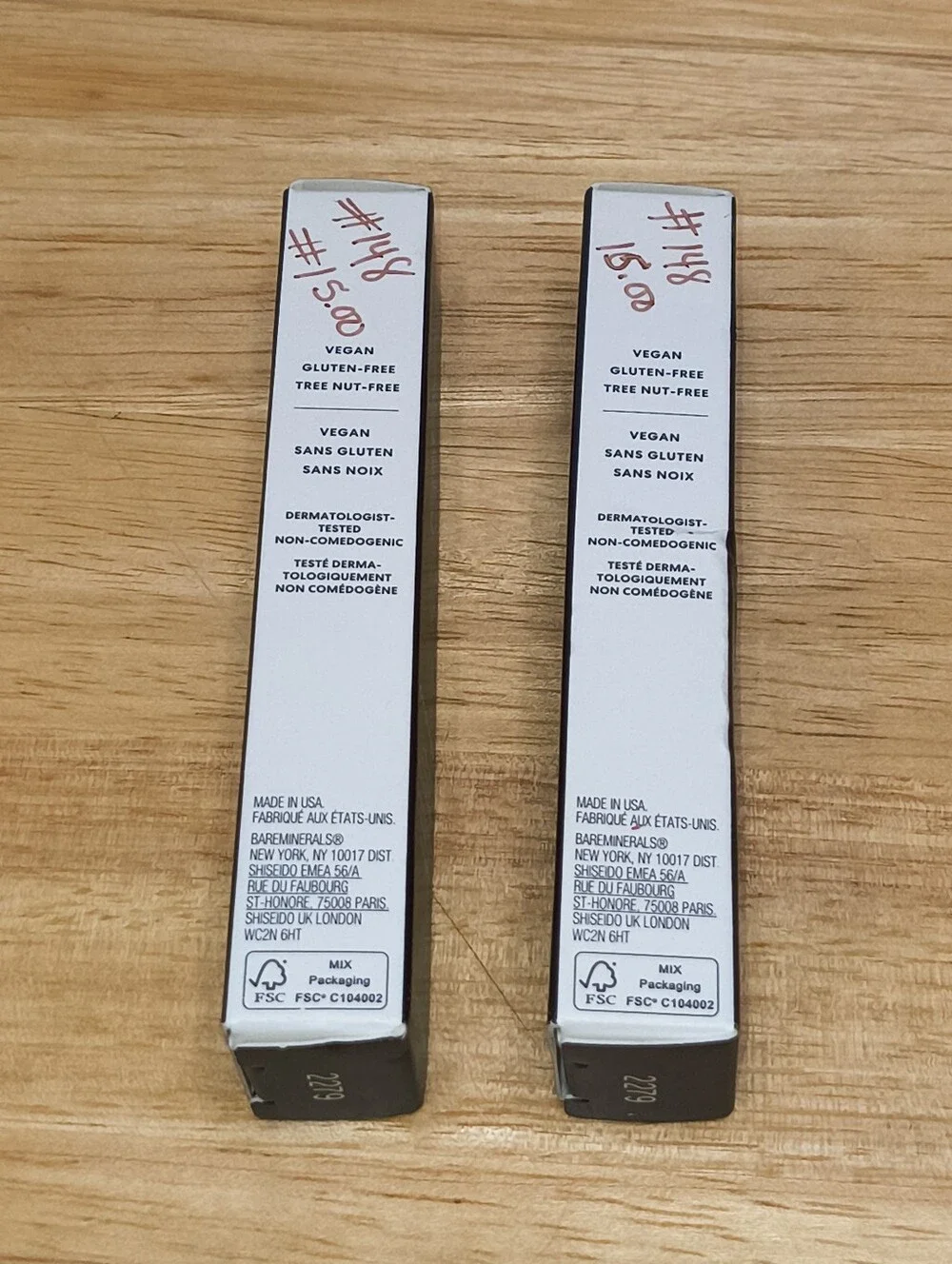 2 bareMinerals Original Liquid Mineral Concealer - Light/Medium 2.5w - 0.2 fl